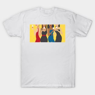 Girls Night Out | Inspired by Cindy Lauper Song | Girl Illustration | Gift Idea for Women T-Shirt